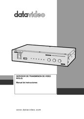 Datavideo NVS-25 Manual De Instrucciones