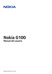 Nokia G100 Manual Del Usuario