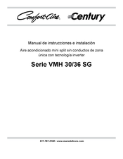 Mars VMH36 SG Serie Manual De Instrucciones E Instalación