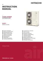 Hitachi RASM-3VNE Manual De Instrucciones