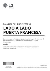 LG LRSVS2706 Serie Manual Del Propietário