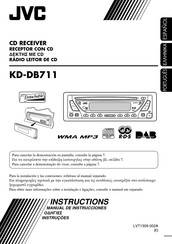 JVC KD-DB711 Manual De Instrucciones