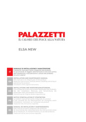 Palazzetti ELSA NEW Manual De Instalación Y Mantenimiento