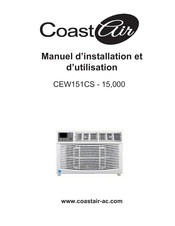 Coast Air CEW151CS - 15,000 Manual De Instalación Y De Uso