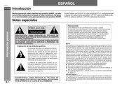 Sharp HT-X1 Manual De Instrucciones