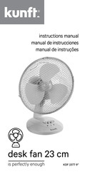 Kunft KDF 2377 Manual De Instrucciones