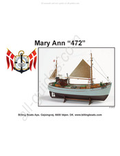 Billing Boats MARY ANN 472 Manual De Instrucciones