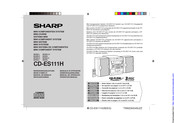 Sharp CD-ES111H Manual De Manejo