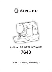 Singer 7640 Manual De Instrucciones