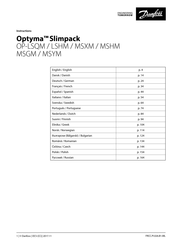 Danfoss Optyma Slimpack OP-MSXM046 Instrucciones