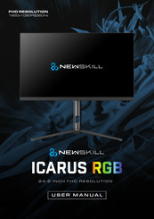 Newskill ICARUS RGB 24.5 Manual Del Usuario