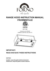 Forno FRHWM5074-22 Manual De Instrucciones