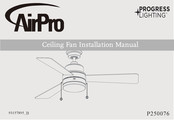 AirPro Progress Lighting P250076 Manual De Instalación