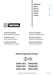 Vetus EHPB12R2 Manual De Instalación