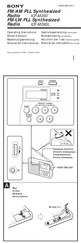 Sony ICF-M260 Manual De Instrucciones