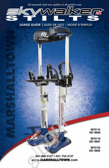 Marshalltown skywalker stilts SKY2118 Guía De Uso