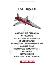 J-Power Group F5E Tiger II Instrucciones De Montaje Y Funcionamiento