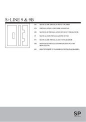 SP S+LINE 9B Manual De Instalación Y Usuario