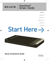 Belkin F1DP216Gea Guía De Instalación Rápida