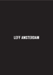 LEFF amsterdam tubeaudio Manual De Instrucciones