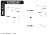 Multimoveis decor 5225G Instrucciones De Armado