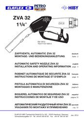 Elaflex ZVA 32 Instrucciones De Montaje Y De Uso