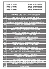 AIRFORCE F149 90 K3 STEEL Montaje Y Modo De Empleo