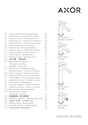 Axor Citterio E 36112 Serie Modo De Empleo/Instrucciones De Montaje