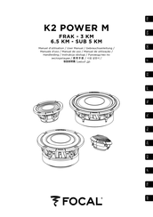 Focal K2 POWER M SUB 5 KM Manual De Uso