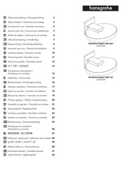 Hansgrohe Rainfinity Digital 360 3jet 25032 Serie Modo De Empleo/Instrucciones De Montaje