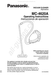 Panasonic MC-4620A Instrucciones De Operación