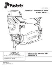 Paslode TetraGrip PF237C Manual De Instrucciones