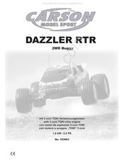 Carson DAZZLER RTR Manual De Instrucciones