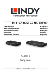 Lindy 38235-6 Manual De Usuario