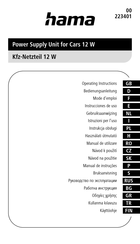 Hama 223401 Instrucciones De Uso