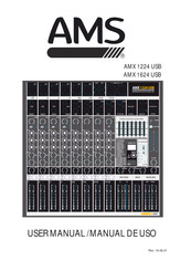 AMS AMX 1224 USB Manual De Uso