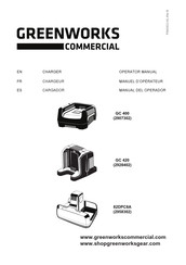 GreenWorks Commercial 2907302 Manual Del Operador