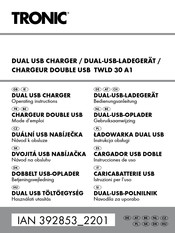 Tronic TWLD 30 A1 Instrucciones De Uso