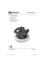 EINHELL CE-CB 18/254 Li Manual De Instrucciones