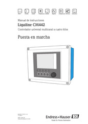 Endress+Hauser Liquiline CM442 Manual De Instrucciones