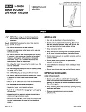 Uline Shark Rotator Lift-Away Manual Del Usuario