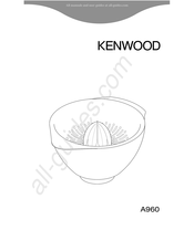 Kenwood A960 Manual De Instrucciones