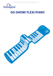 Itsimagical GO-SHOW! FLEXI PIANO Manual Del Usuario