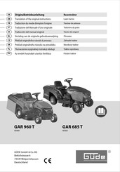 Gude GAR 960 T Traducción Del Manual Original