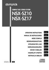 Aiwa NSX-SZ17 Manual De Instrucciones