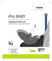 Hauck iPro BABY Manual De Instrucciones