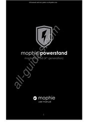 Mophie powerstand Manual De Usuario