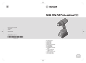 Bosch GHG 18V-50 Professional Manual Original