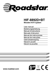 Roadstar HIF-8892D+BT Manual De Instrucciones