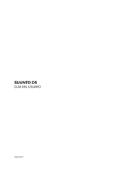 Suunto D5 Guia Del Usuario